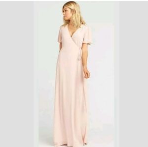 Show me your mumu Noelle Wrap Maxi Dress